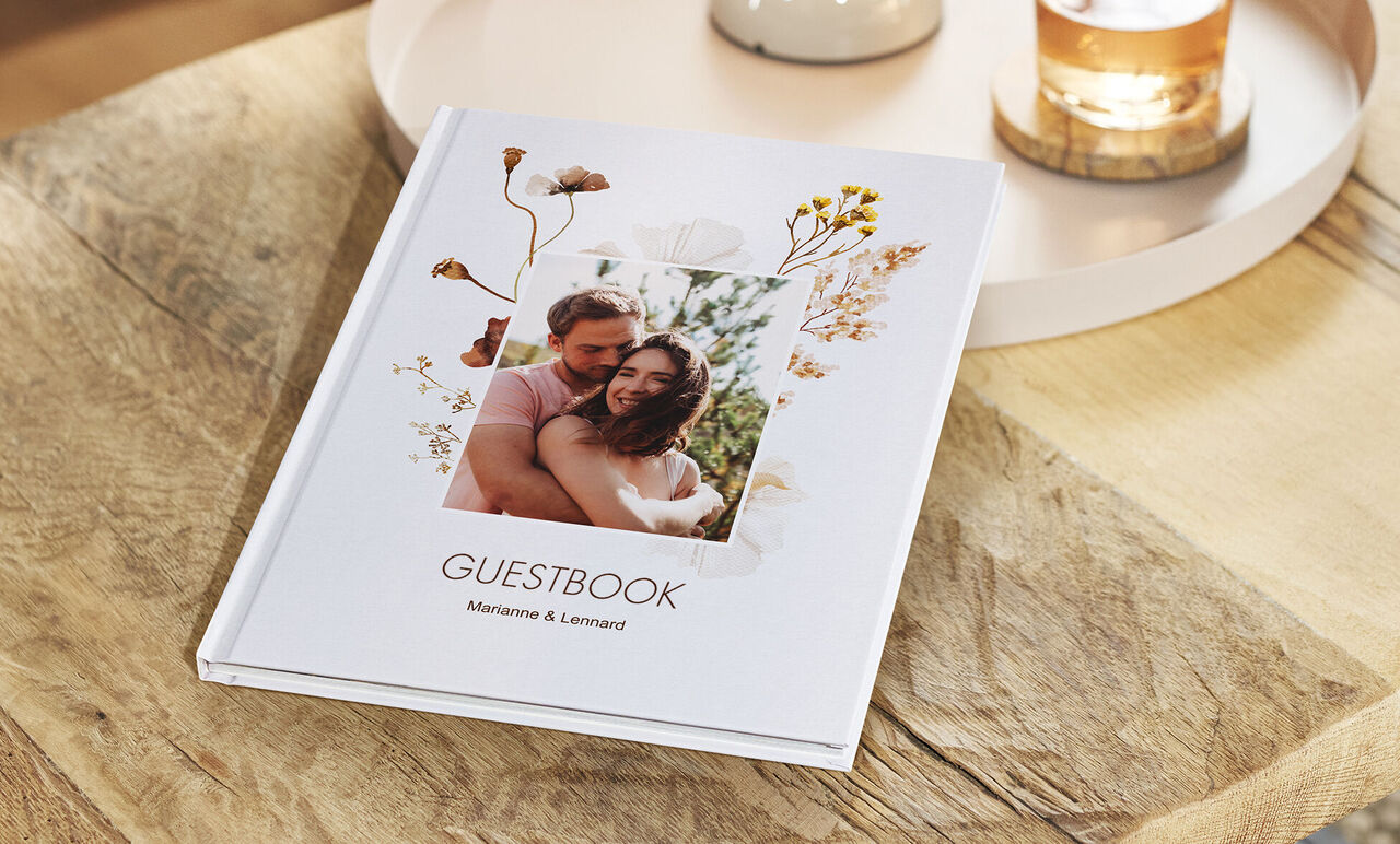 Wedding outlet Guestbook Bride and Groom